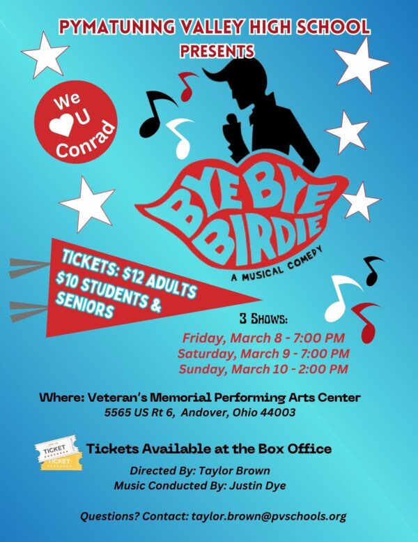“Bye Bye Birdie” comes to Pymatuning Valley High School